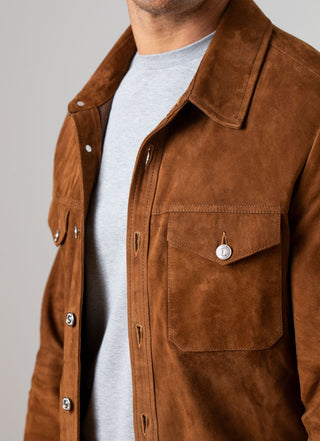 
  
      Matteo Suede Shirt
    

