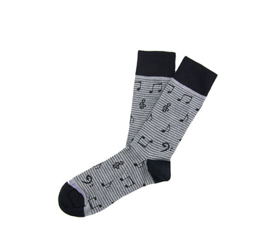Music Note and Clef Sock - 12602-63734 - Hammer Made