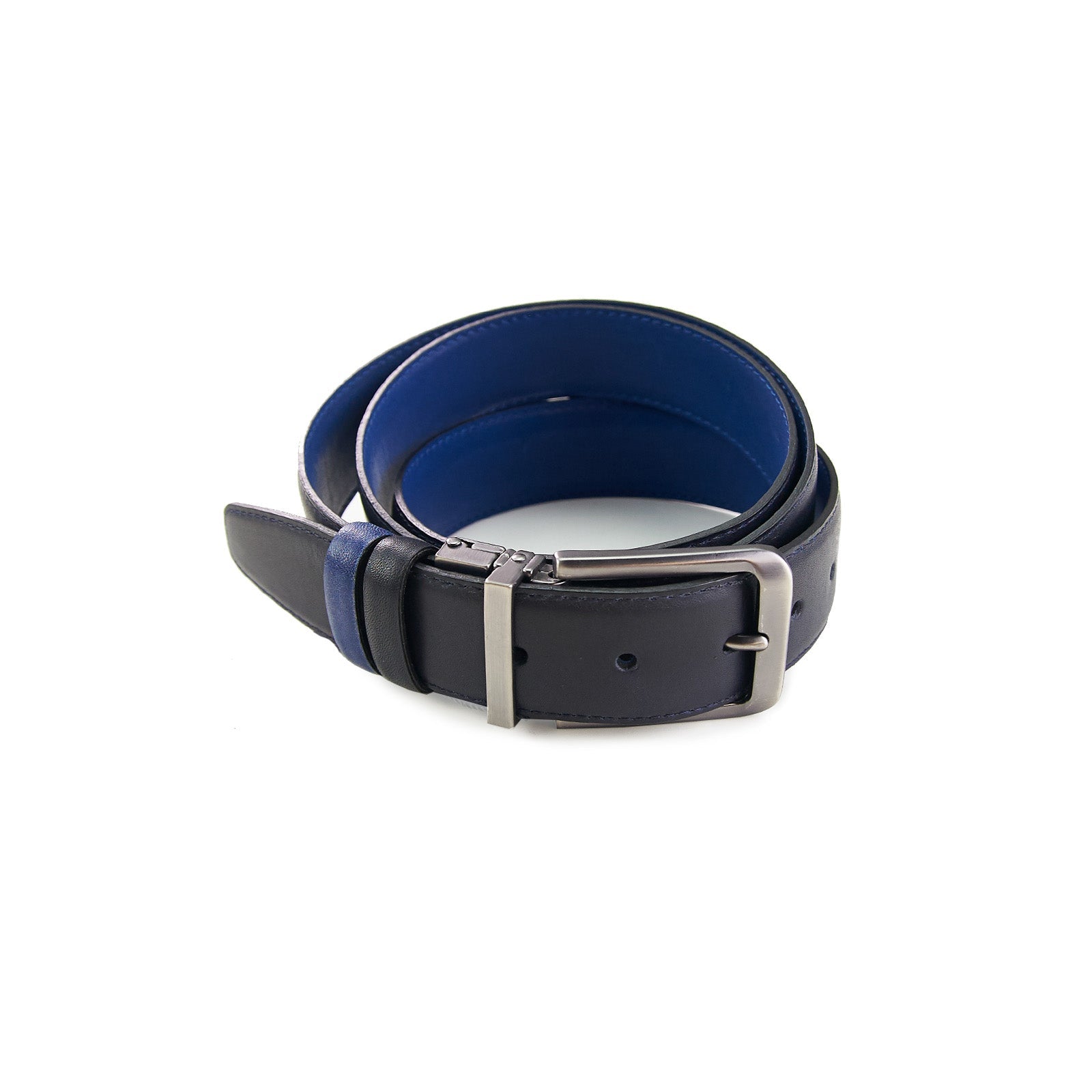 Navy/Blue Washed Belt - 12551-63834 - Hammer Made
