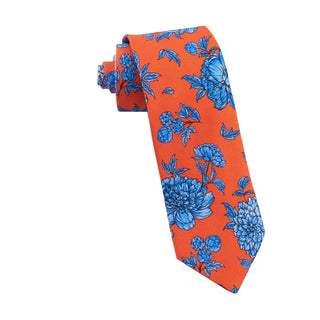 
  
      
        Orange floral tie - 14224-72005 - Hammer Made
      
    
