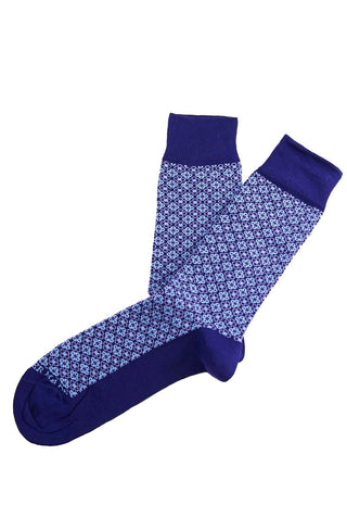 
  
      Purple/Blue Floral Sock
    
