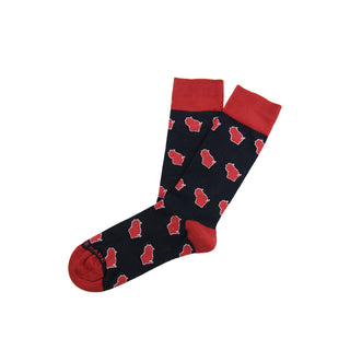 
  
      Red/white WI sock
    
