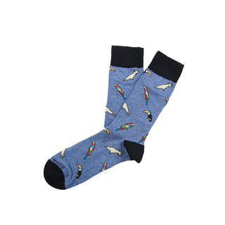 
  
      Tropical bird sock
    
